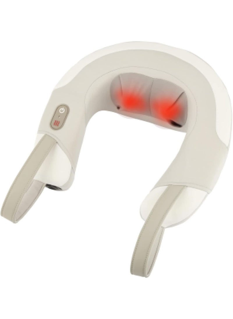 HoMedics Homedics Shiatsu Rechargeable Neck Massager with Heat DeepKneading Shiatsu Massage ComfortFlex Handles Integrated Controls Cordless Relaxes Muscle Tension Releases Sore Muscles  - Image 1
