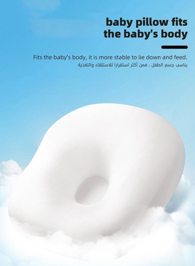 ميكسد وسائد إرضاع الطفل للرضاعة الطبيعية، وسائد دعم الرضاعة متعددة الوظائف للرضع، وسائد دعم الرضاعة للرضع، متكأ الطفل المضاد للارتجاع من الجانبين، عش نوم الطفل القابل للإزالة، حصيرة منحدر لمنع التقيؤ - Image 5