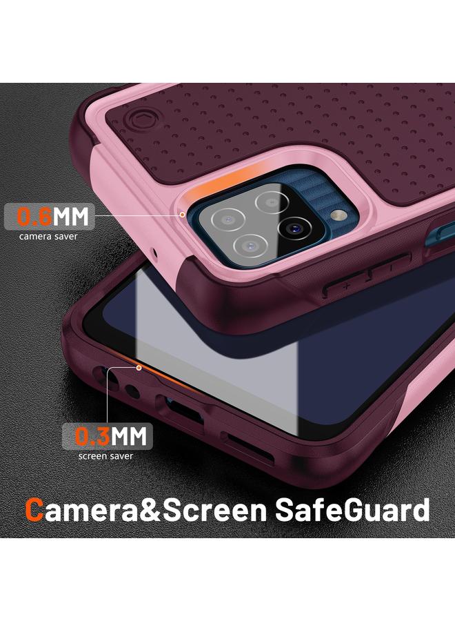 اس-توب جراب لهاتف Samsung Galaxy M12 PC + جراب هاتف واقٍ مقاوم للصدمات من مادة TPU - Image 4