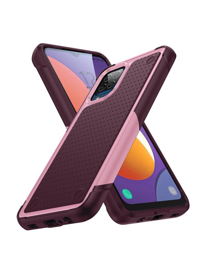 اس-توب جراب لهاتف Samsung Galaxy M12 PC + جراب هاتف واقٍ مقاوم للصدمات من مادة TPU - Image 1