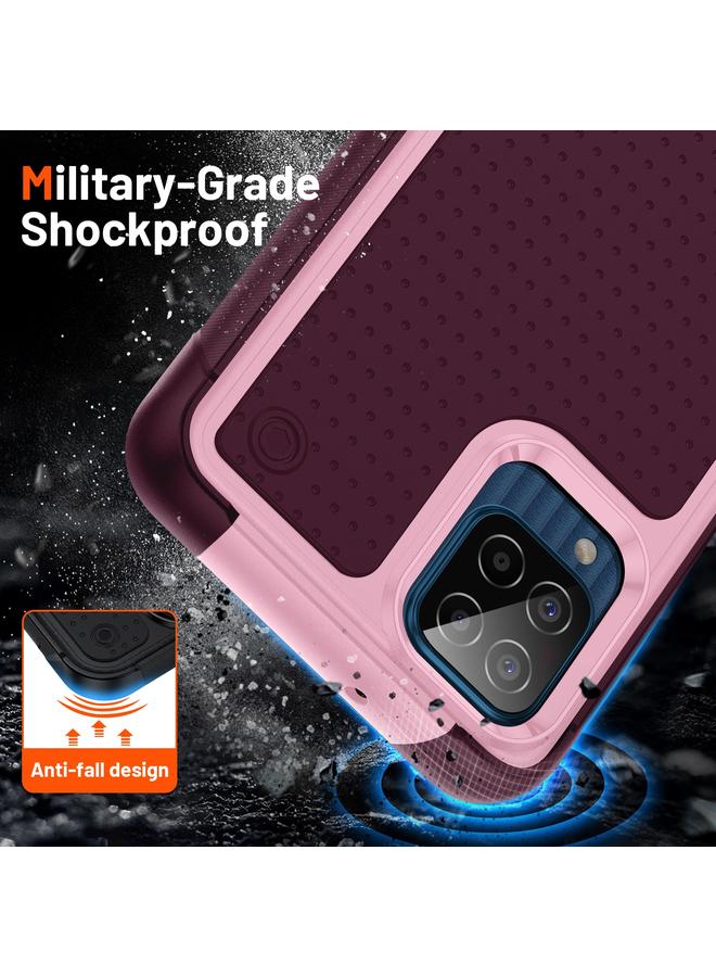 اس-توب جراب لهاتف Samsung Galaxy M12 PC + جراب هاتف واقٍ مقاوم للصدمات من مادة TPU - Image 3