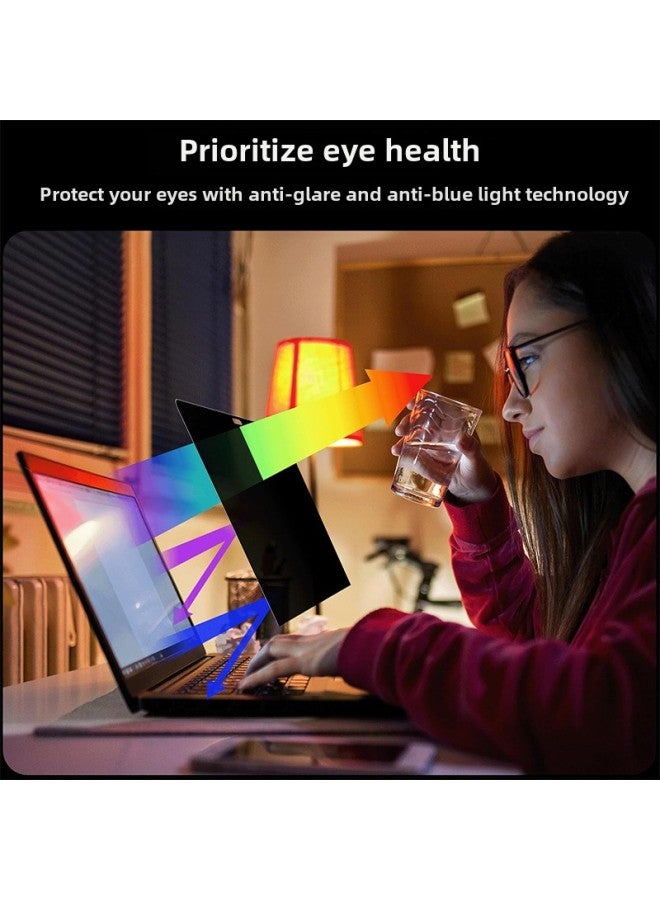 360 MacBook Anti-peep Film Air13.3/Pro14.2 Inch Computer Anti-peep Film Anti-reflective Film Applicable-Color:360-degree Four-sided Privacy Film (neutral Packaging + Accessory Package)-Size:MacBook Pro Retina 13.3（A1425/A1502）