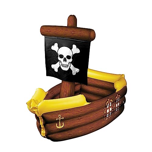 Beistle Inflatable Pirate Ship Cooler - Image 1
