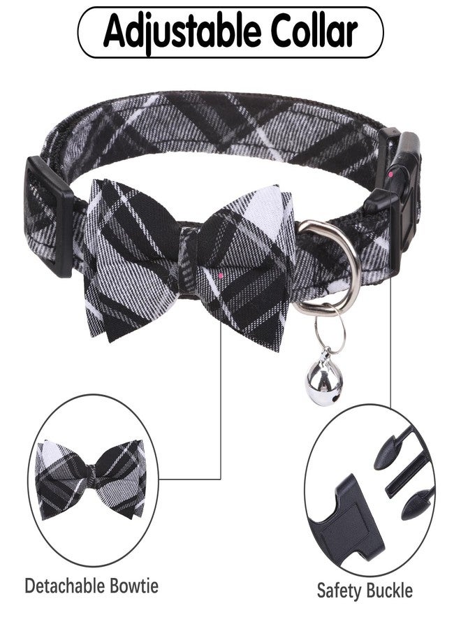 BINGPET Dog Harness Collar Leash Set,Adjustable No Pull Escape Proof Small Dog Harness,Classic Plaid Puppy Harness and Leash Set for Small Medium Large Dogs Training Easy Walk Running - Image 4