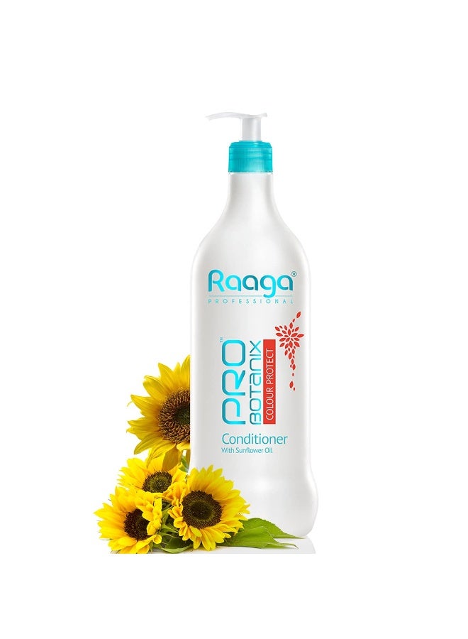Raaga Professional Pro Botanix Color Protect Conditioner With Sunflower Oil,  1000 Ml - Image 3