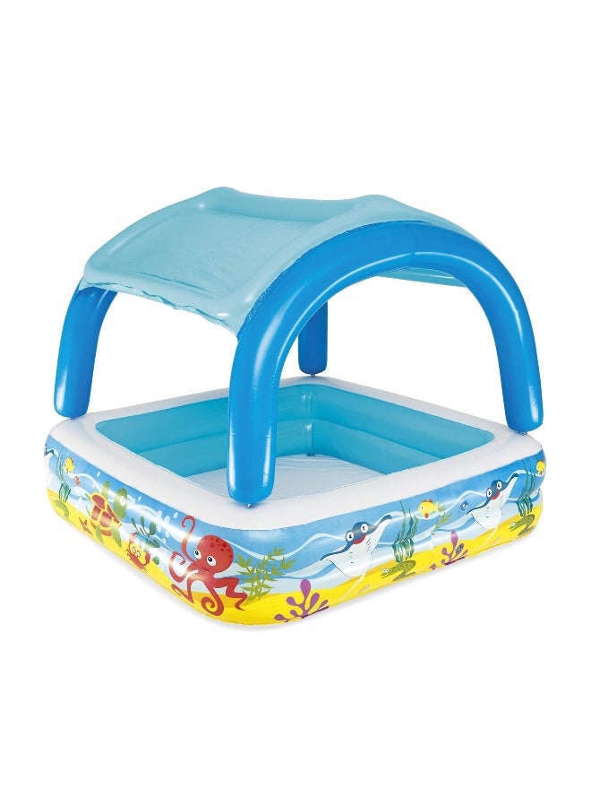 Bestway Play Pool with Canopy (1.4 x 1.4 x 1.14 m)
