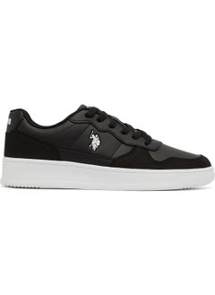 U.S. Polo Assn. Women's Black Low-Top Sneakers - High-Quality Sole for Everyday Look  - Image 1