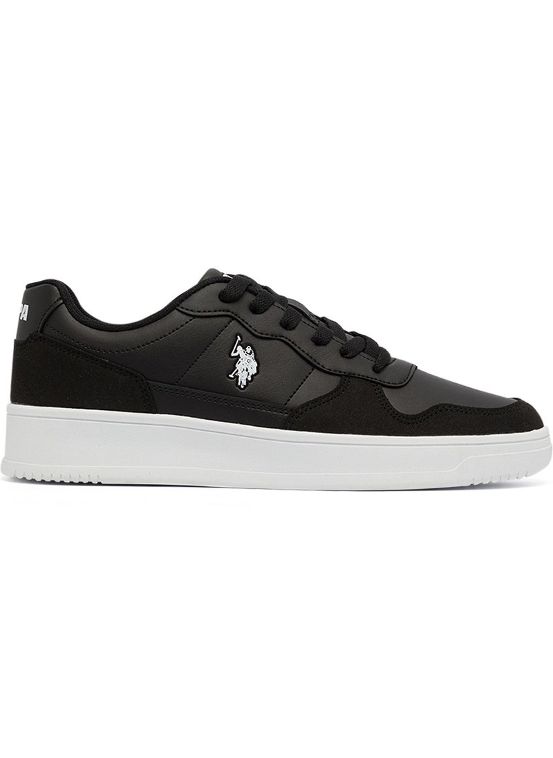 U.S. Polo Assn. Women's Black Low-Top Sneakers - High-Quality Sole for Everyday Look  - Image 1