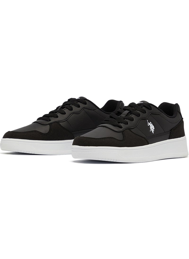 U.S. Polo Assn. Women's Black Low-Top Sneakers - High-Quality Sole for Everyday Look  - Image 2