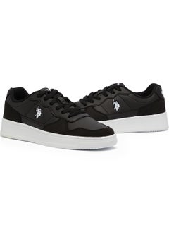 U.S. Polo Assn. Women's Black Low-Top Sneakers - High-Quality Sole for Everyday Look  - Image 3