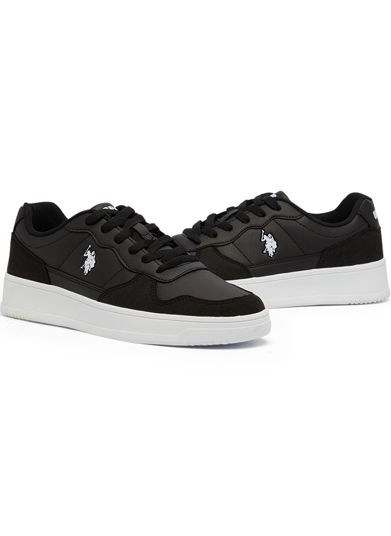 U.S. Polo Assn. Women's Black Low-Top Sneakers - High-Quality Sole for Everyday Look  - Image 3