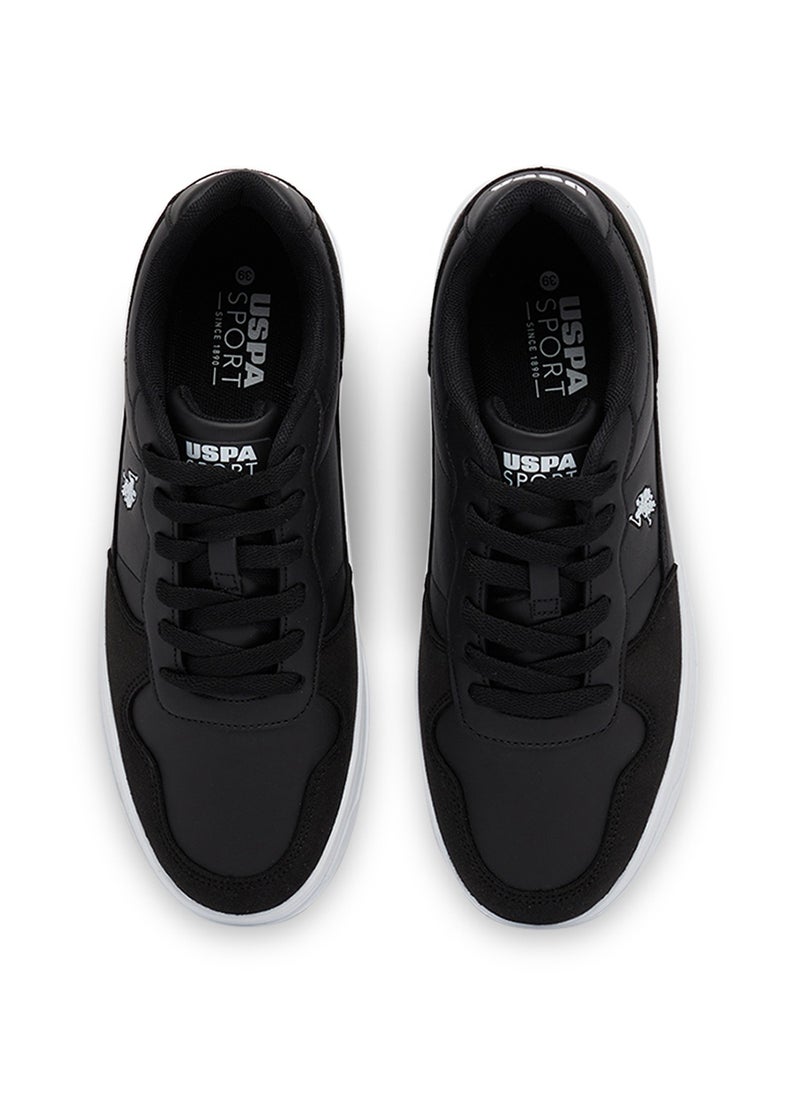 U.S. Polo Assn. Women's Black Low-Top Sneakers - High-Quality Sole for Everyday Look  - Image 4