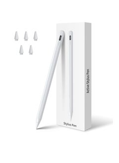 Stylus Pen for iPad 10th&9th Generation,Fast Charge for Apple iPad Pencil with Palm Rejection,Compatible with 2018-2024 iPad10/9/8/7/6 Gen,iPad Pro 13" M4/12.9"/11",iPad Air 3/4/5/M2,iPad Mini 5/6