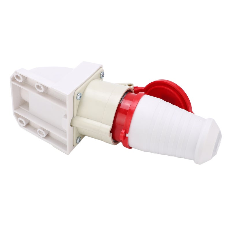 Industrial Plug Socket 380415V 32A 4Pin 3P+E IP44 Waterproof Surface Mounted for Construction Sites - Image 1
