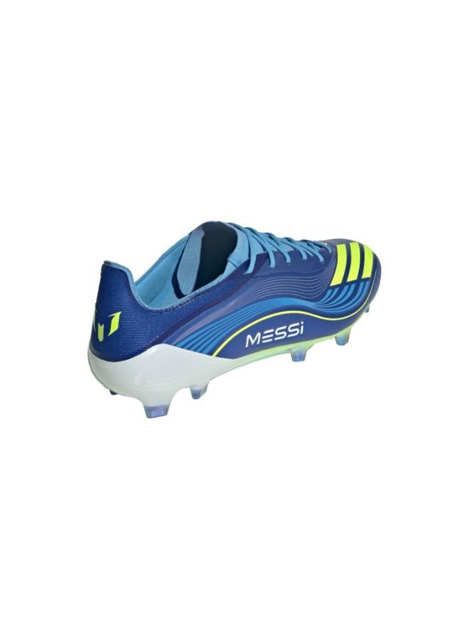 Adidas F50 Messi Elite Fg Blue Football Unisex Shoes - Image 4