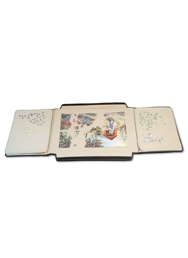 Bits and Pieces Bits and Pieces - 1500 Piece Size Porta-Puzzle Jigsaw Caddy - Puzzle Accessories - Puzzle Table - 24½" X 35½"  - Image 1