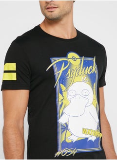 DIFUZED City Psyduck Crew Neck T-Shirt  - Image 3