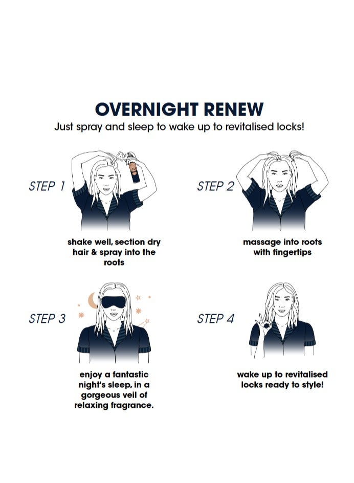 كولاب شامبو جاف اوفرنايت رينيو  200مل - Image 2