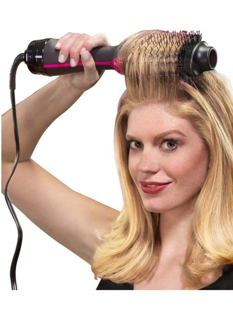 ELTRAZONE 2 in 1 Multifunctional Hair Dryer Volumizer Rotating Hot Hair Brush Curler Roller Rotate Styler Comb Styling Curling Iron - Image 1