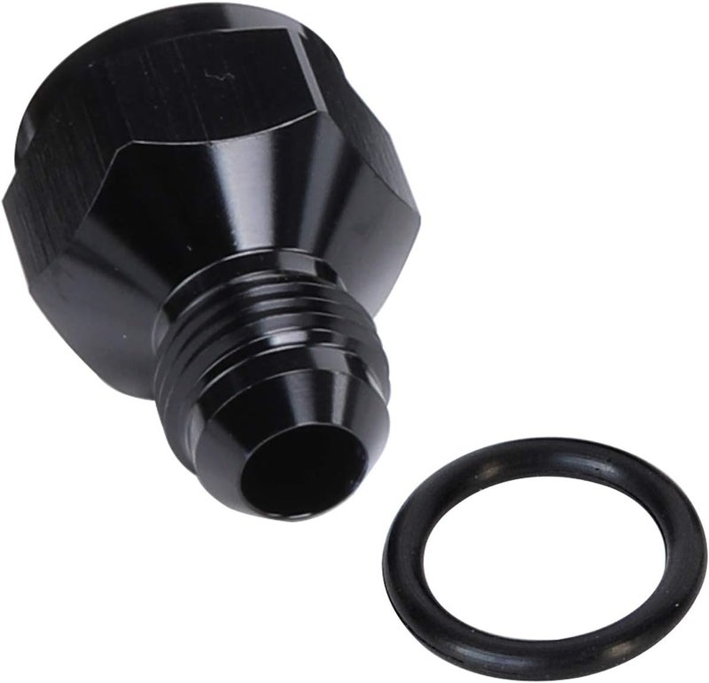 AC PERFORMANCE محول تقليل خيوط ذكر AC PERFORMANCE من الألمنيوم -10 AN إلى -8 AN، أسود - Image 2