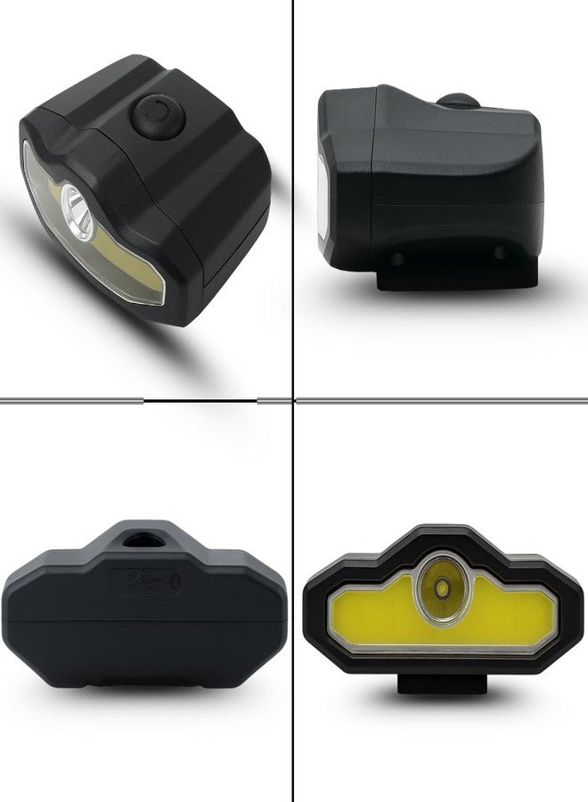 AUTOPOWERZ مصباح أمامي للدراجة من AUTOPOWERZ مزود بمنفذ USB LED | مصباح أمامي مقاوم للماء وقابل لإعادة الشحن مع حامل سريع الفك وكابل شحن | ضوء أمان أبيض | عبوة من قطعة واحدة - Image 5