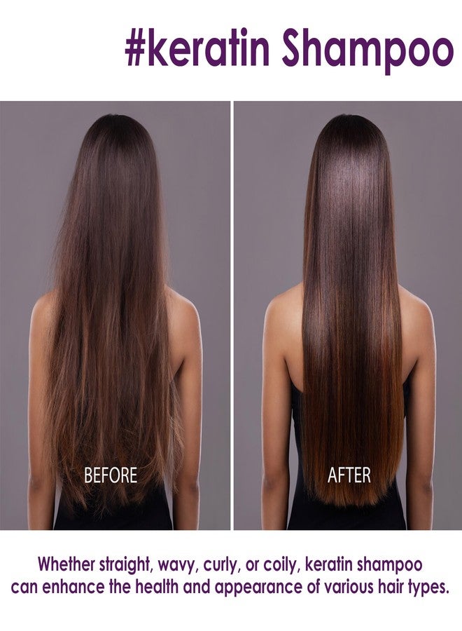 Pink Root Keratin Shampoo 250ml and Conditioner 250ml (Pack of 2) for Smoothening of Hairs and Volume Enhancement - Image 4