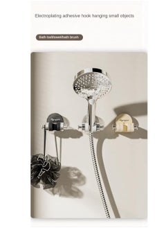 Excefore Vacuum Suction Cup Shower Holder, Vacuum Suction Showerhead Holder Adjustable Bidet Spray Holder, Reusable, Removable Shower Holder (Transparent Colours)  - Image 5