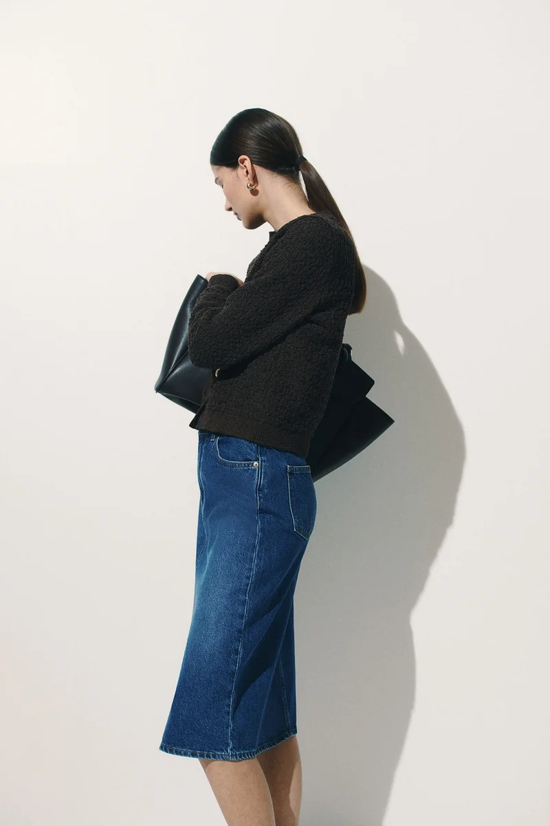 H&M Denim skirt