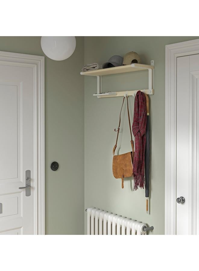 Wall shelf, white/aspen, 65x26 cm  - Image 4