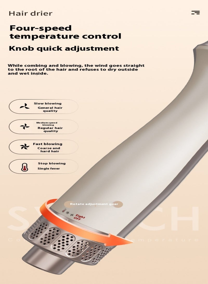 Hair ruler Hot Air Brush, Hair Dryer Brush, Hair Styler and Volumizer 3-In-1 - Image 4