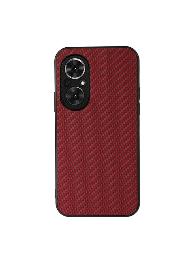 S-TOP Case For Honor 50 SE Accurate Hole Carbon Fiber Texture Shockproof Case - Image 1