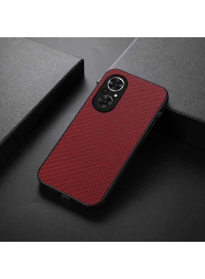 S-TOP Case For Honor 50 SE Accurate Hole Carbon Fiber Texture Shockproof Case - Image 5