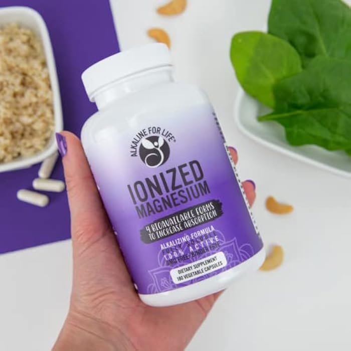 Alkaline for Life Ionized Magnesium – Glycinate Citrate Ascorbate Triple-Form Complex, High-Absorption Multi-Form Magnesium, No Magnesium Oxide, Gentle Daily Use, Non-GMO, Gluten-Free, 60 Capsules - Image 4