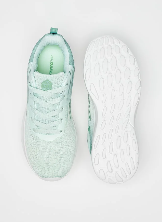 Oaklan by Shoexpress Textured Lace-Up Sports Shoes