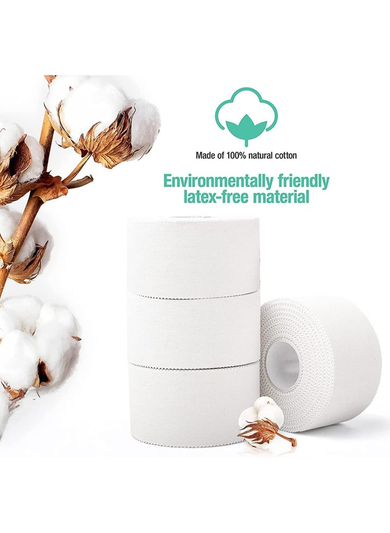 Mmmon 2 Pack Athletic Pre Wrap Tape & Self Adhesive Bandage, Premium Athletic Tape Easy Tear Sports Foam Bandage, Sport Pre wrap Athletic Tape for Ankles Wrists Hands Elbows and Knees - Image 2