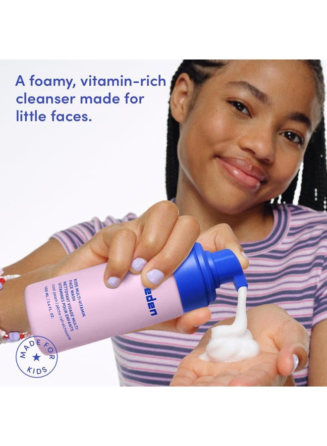 Evereden Kids Face Wash: Cool Peach, 3.4 fl oz. | Gentle Skin Care | Non-toxic and Clean Ingredients | Skin Care for Kids - Image 4
