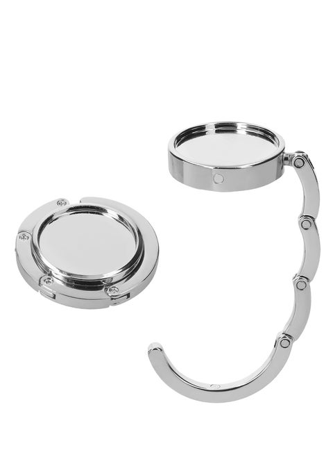 Set of 2 Portable Folding Handbag Purse Hooks - For Restaurants - Secures & Protects Bags.