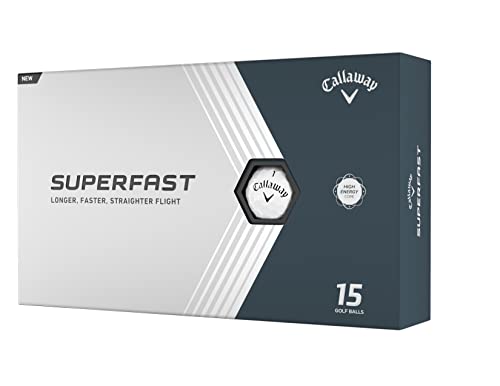 Callaway Golf Superfast Golf Balls, White - Image 1