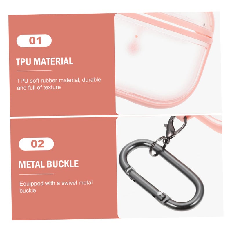 5 مجموعات غطاء واقي من TPU لسماعات الأذن اللاسلكية مقاوم للغبار - Image 3