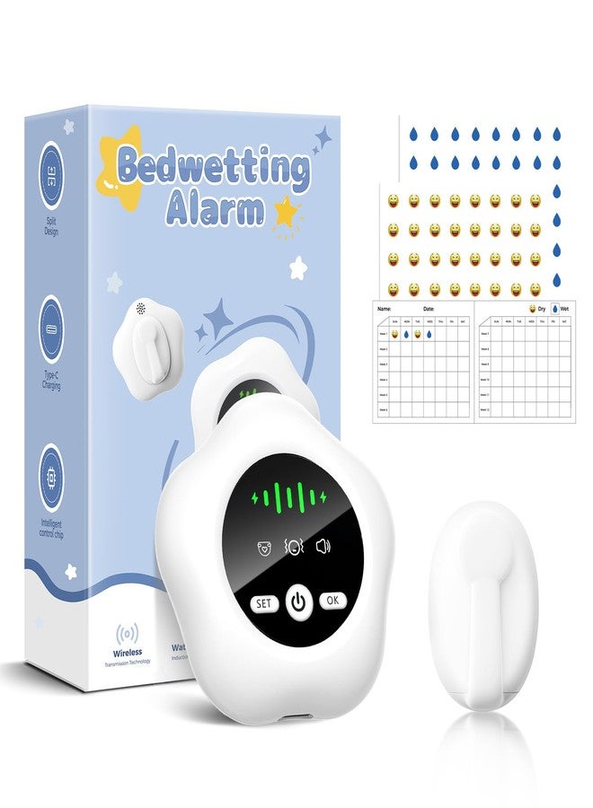 prabensei Wireless Bedwetting Alarm 2026 New Compact & Comfortable Wireless Sensor 3Mode Rechargeable Bed Wetting Alarm for Boys and Girls Includes Progress Card - Image 1