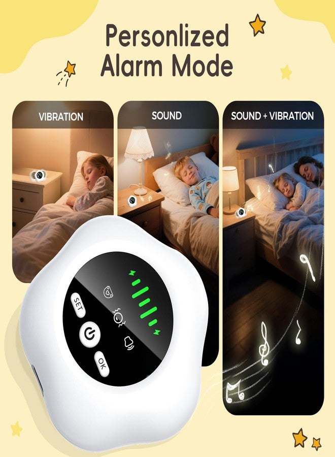 prabensei Wireless Bedwetting Alarm 2026 New Compact & Comfortable Wireless Sensor 3Mode Rechargeable Bed Wetting Alarm for Boys and Girls Includes Progress Card - Image 3