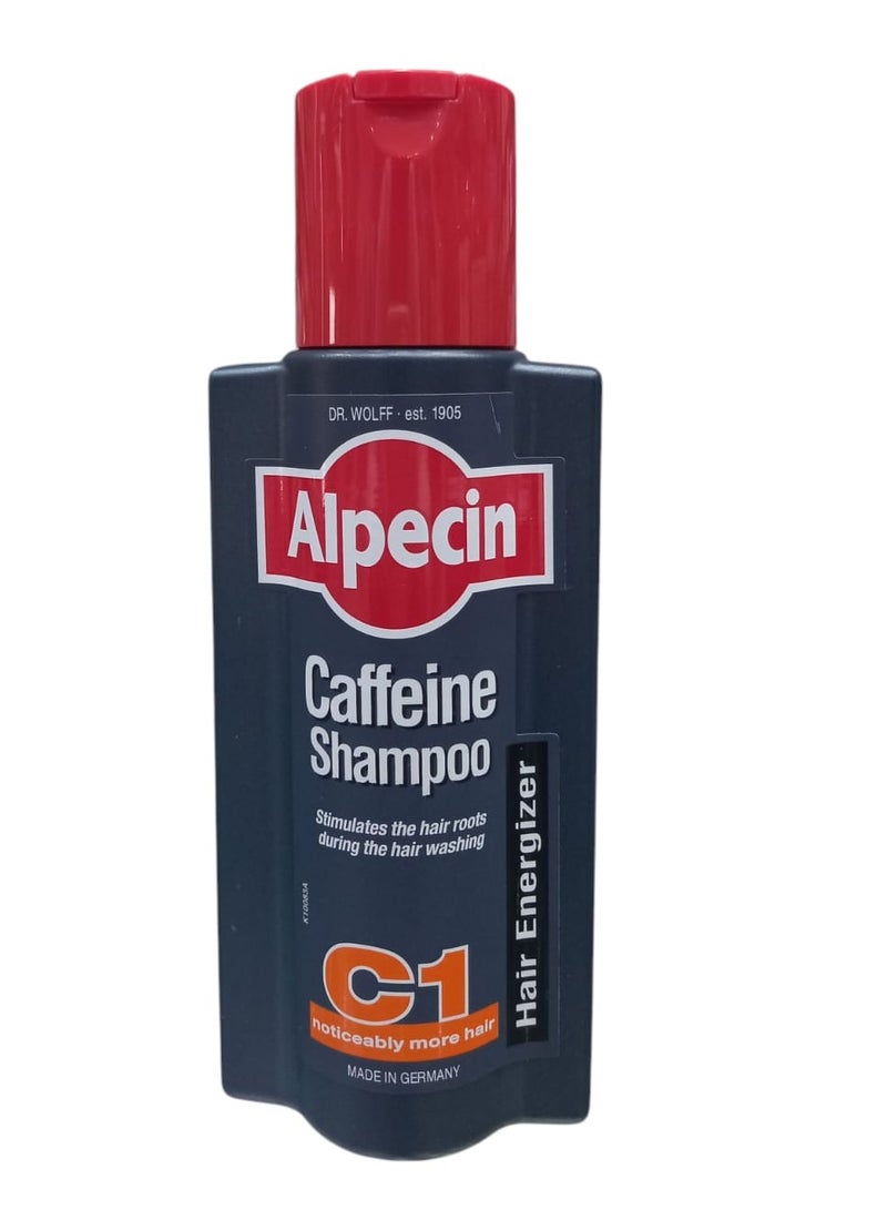 Alpecin Caffeine Shampoo Stimulates the Hair Roots During the Hair Washing 250 ml - Image 1