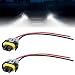 Sixzoo 2 PCS H11 H9 H8 880 881 Female Adapter Wiring Harness Sockets Wire Fog Light Connector Plug with Wire Waterproof Pigtail Adapter Plug Replacement for Headlights Fog Lights High Low Beam Bulb - Image 2