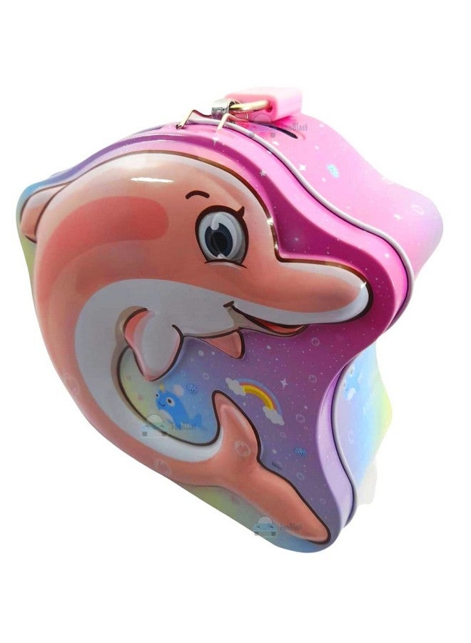 FunBlast Coin Box for Kids with Lock and Key - Cartoon Toy Money Bank for Kids Piggy Saving Box for Girls, Boys, Birthday Return Gift for Children (Random Color) - Image 3