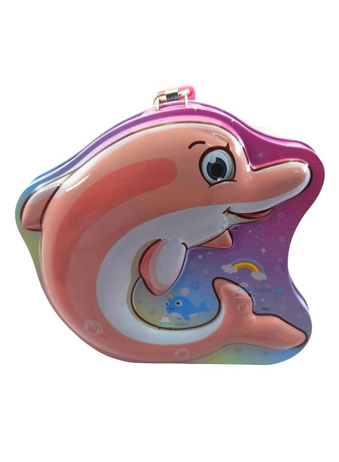 FunBlast Coin Box for Kids with Lock and Key - Cartoon Toy Money Bank for Kids Piggy Saving Box for Girls, Boys, Birthday Return Gift for Children (Random Color) - Image 2