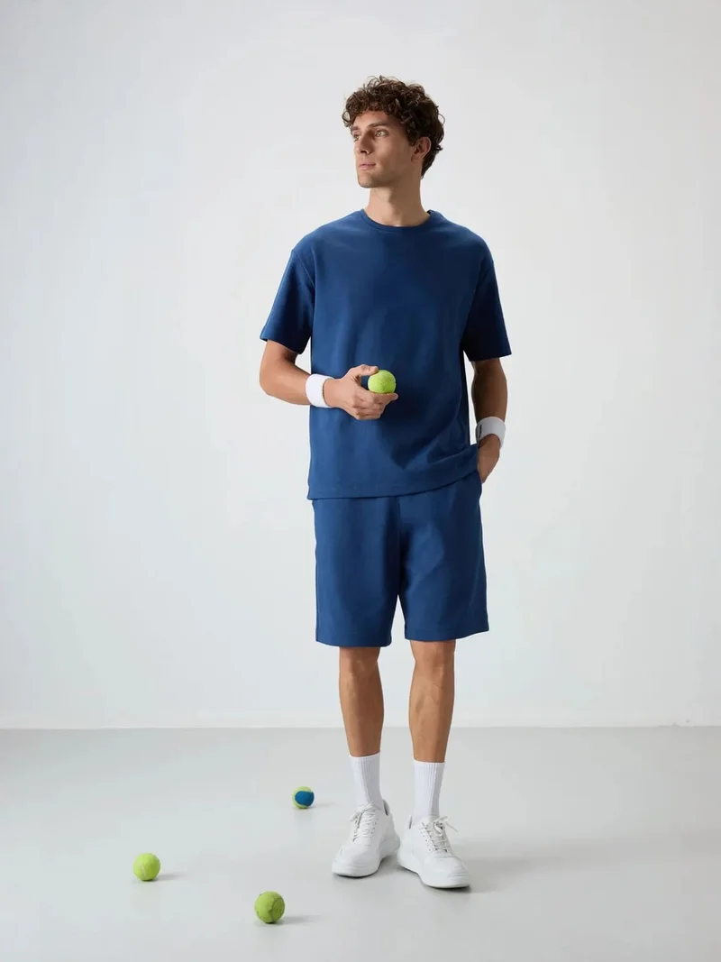 TOMMYLIFE TOMMY Oversized T-Shirt And Shorts Set