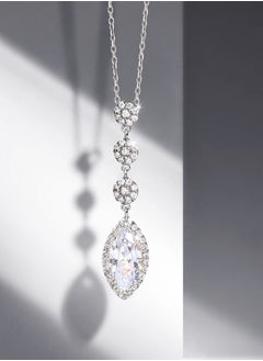 AWNL White Dawn Necklace With CZ Diamond and Sterling Silver Gift for Women Wife Girlfriend  - Image 2