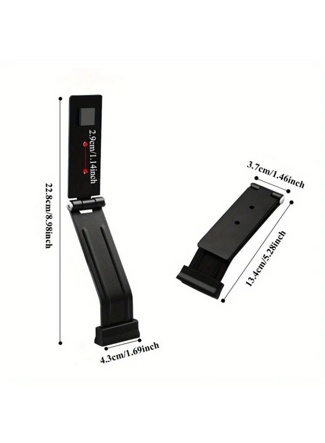 حاجب الباب اللاصق الأبيض ذاتي الالتصاق بدون حفر، حامل دواسة للطوارئ للأبواب الثقيلة - Image 4