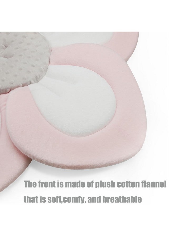 PandaEar Baby Bath Pad for Infant Newborn | Soft Flower 5 Petals for Sink Bathtub Essentials Shower Gift (Pink) - Image 4
