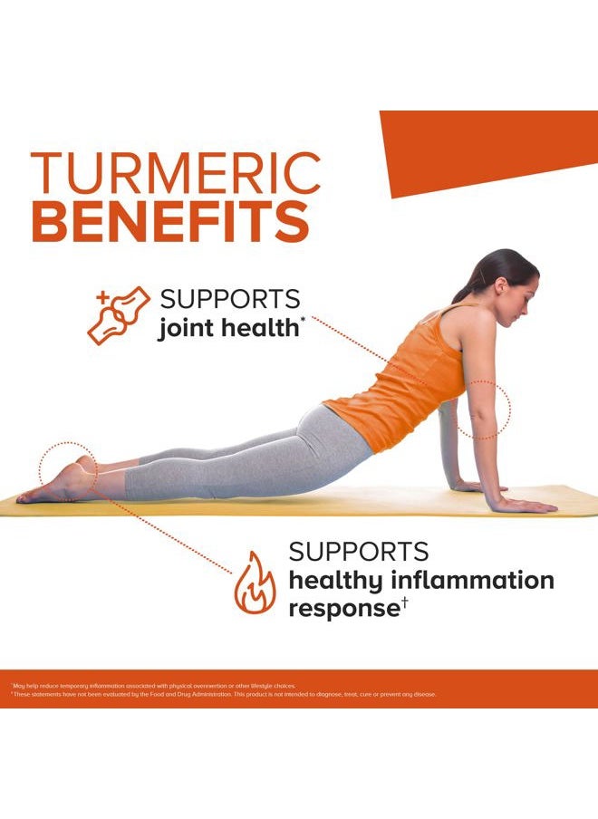 Qunol Turmeric Curcumin Supplement, 1000mg with Ultra High Absorption, for Joint Support, Extra Strength Capsules, 150 Count  - Image 2